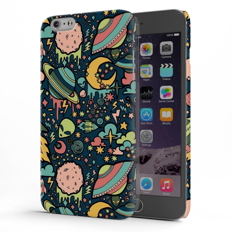 Space Ships Printed Slim Cases and Cover for iPhone 6 Plus