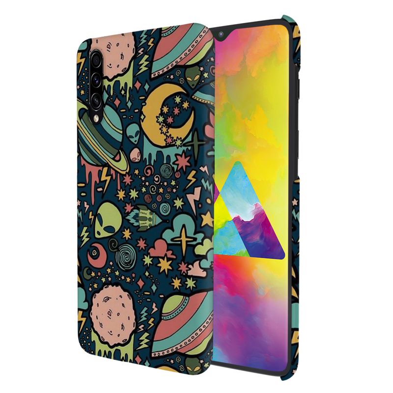 Space Ships Printed Slim Cases and Cover for Galaxy A70