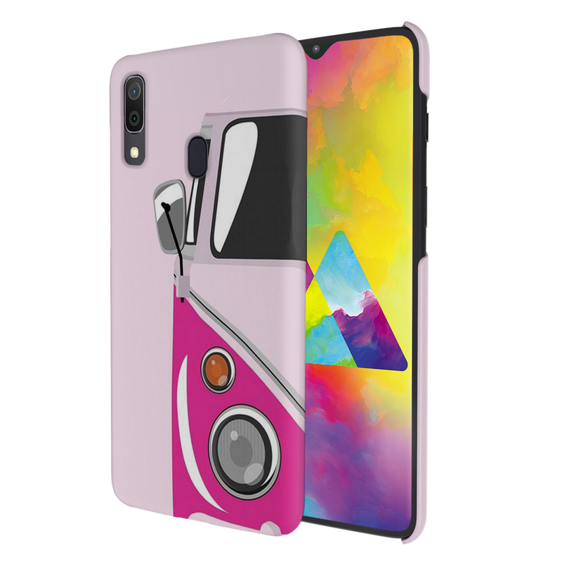 Pink Volkswagon Printed Slim Cases and Cover for Galaxy A20