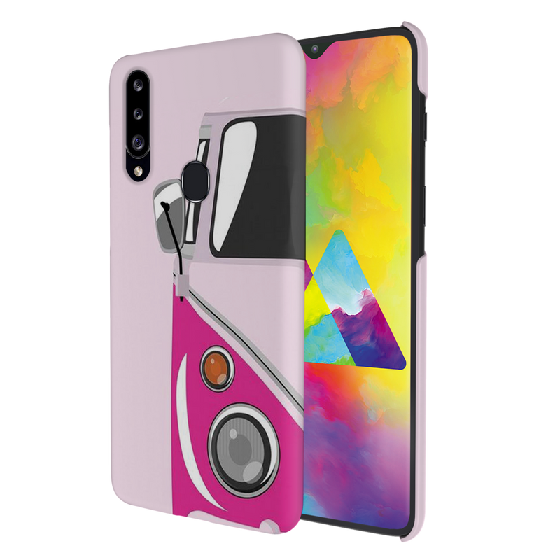 Pink Volkswagon Printed Slim Cases and Cover for Galaxy A20S