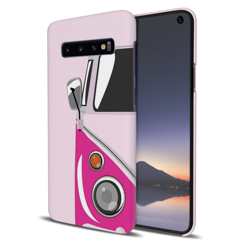 Pink Volkswagon Printed Slim Cases and Cover for Galaxy S10