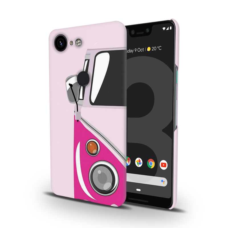 Pink Volkswagon Printed Slim Cases and Cover for Pixel 3XL