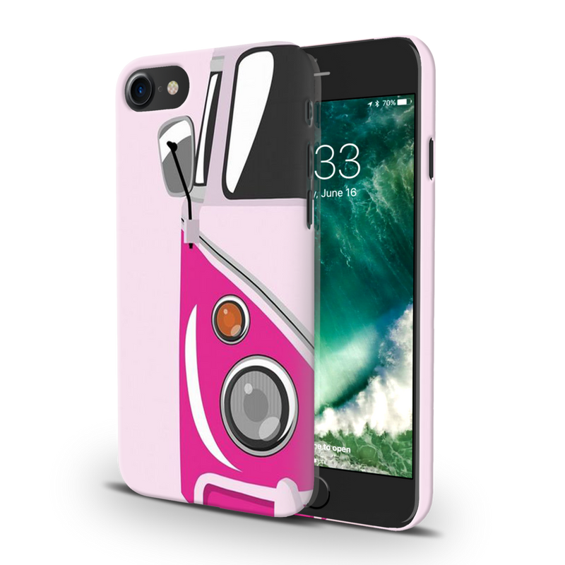 Pink Volkswagon Printed Slim Cases and Cover for iPhone 7