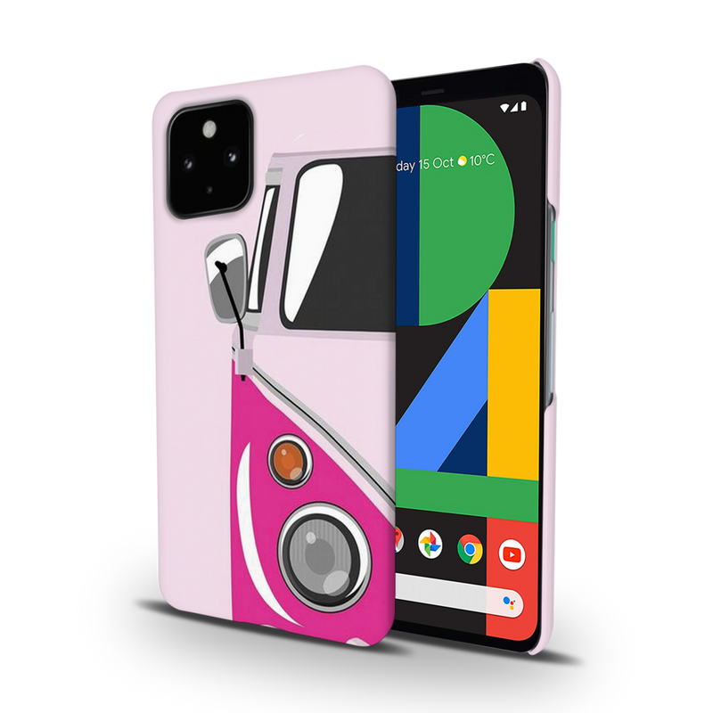 Pink Volkswagon Printed Slim Cases and Cover for Pixel 4A