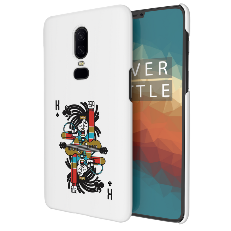 King Card Printed Slim Cases and Cover for OnePlus 6