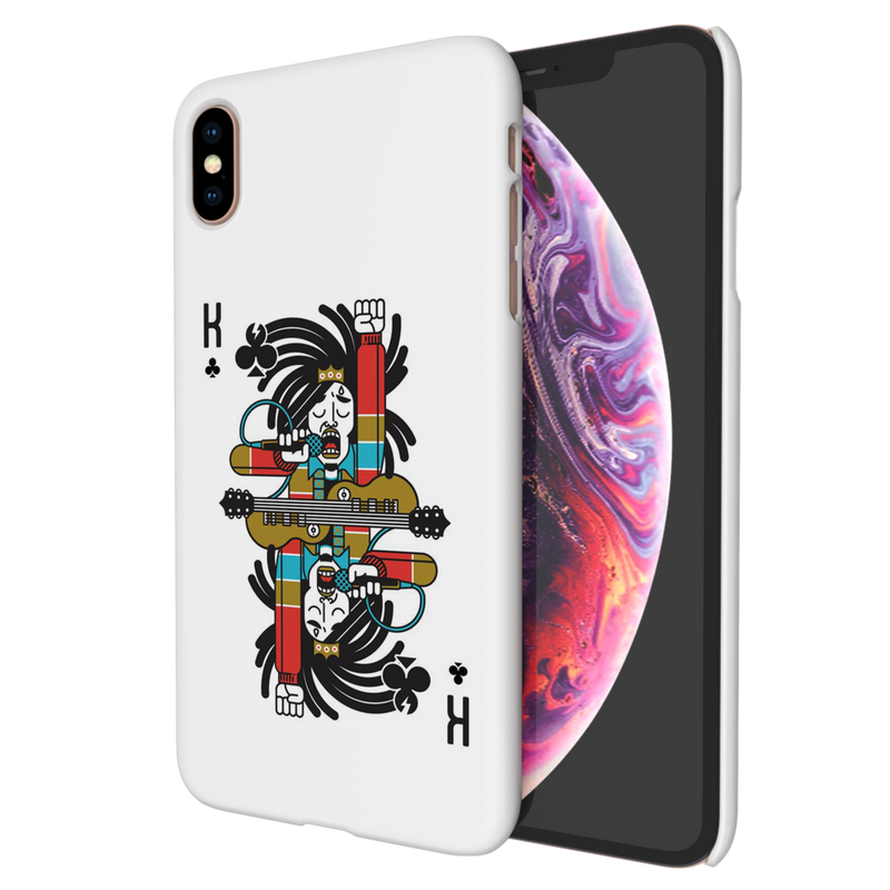 King Card Printed Slim Cases and Cover for iPhone XS Max