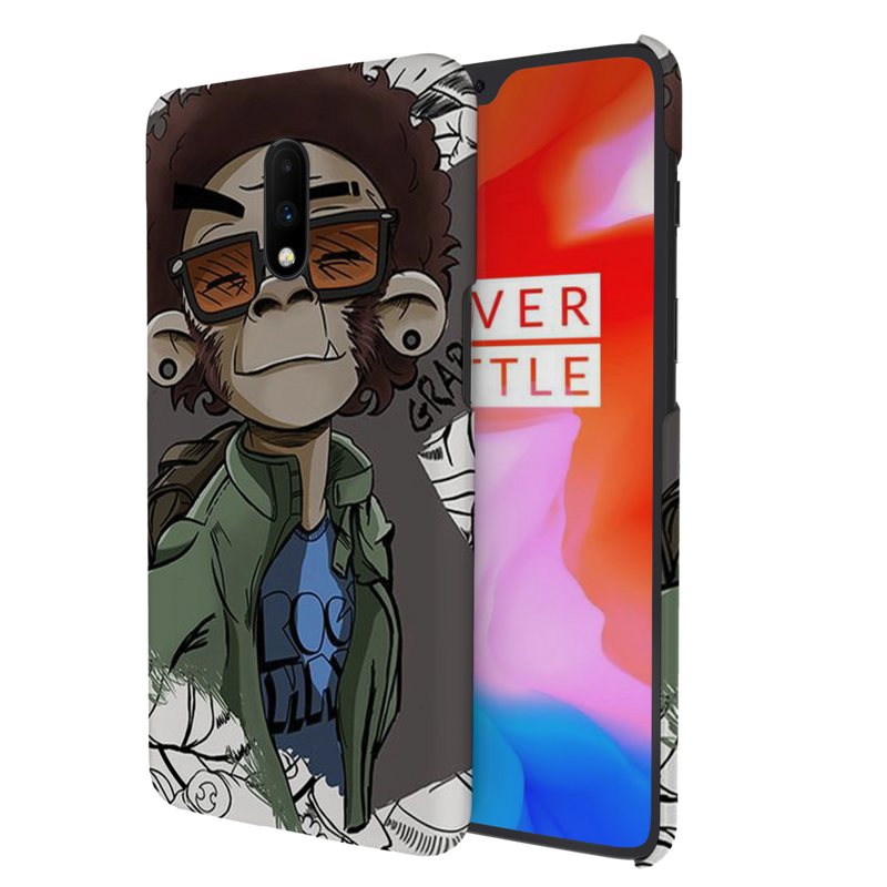 Monkey Printed Slim Cases and Cover for OnePlus 7