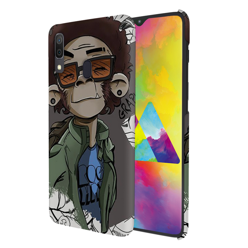 Monkey Printed Slim Cases and Cover for Galaxy A30