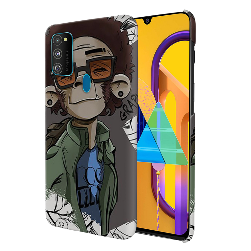 Monkey Printed Slim Cases and Cover for Galaxy M30S