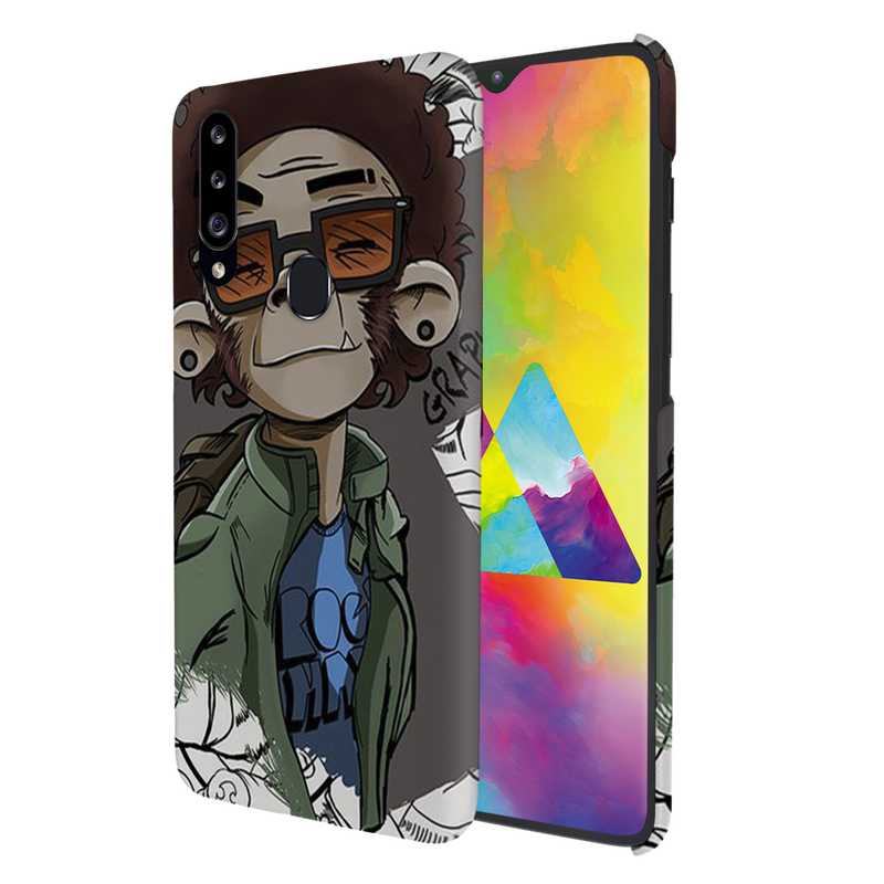 Monkey Printed Slim Cases and Cover for Galaxy A20S