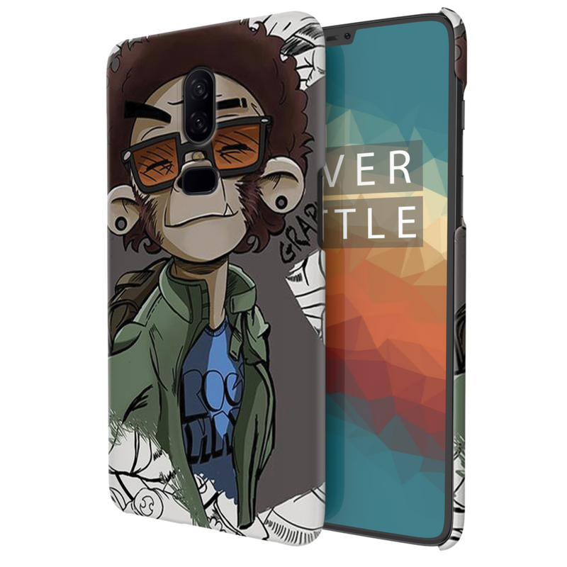 Monkey Printed Slim Cases and Cover for OnePlus 6