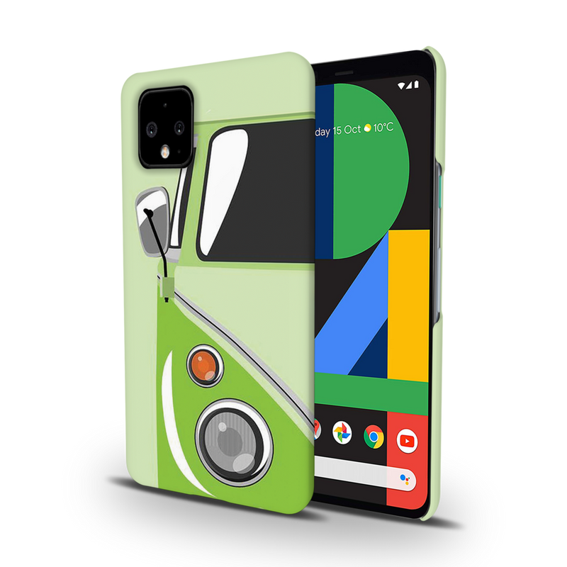 Green Volkswagon Printed Slim Cases and Cover for Pixel 4XL