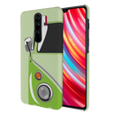 Green Volkswagon Printed Slim Cases and Cover for Redmi Note 8 Pro