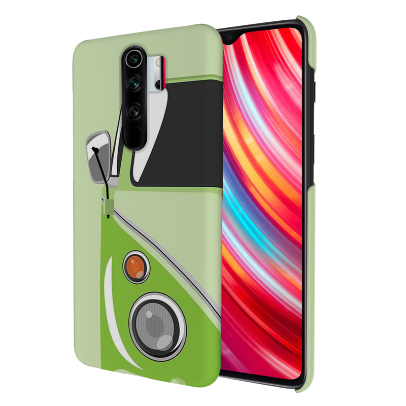 Green Volkswagon Printed Slim Cases and Cover for Redmi Note 8 Pro