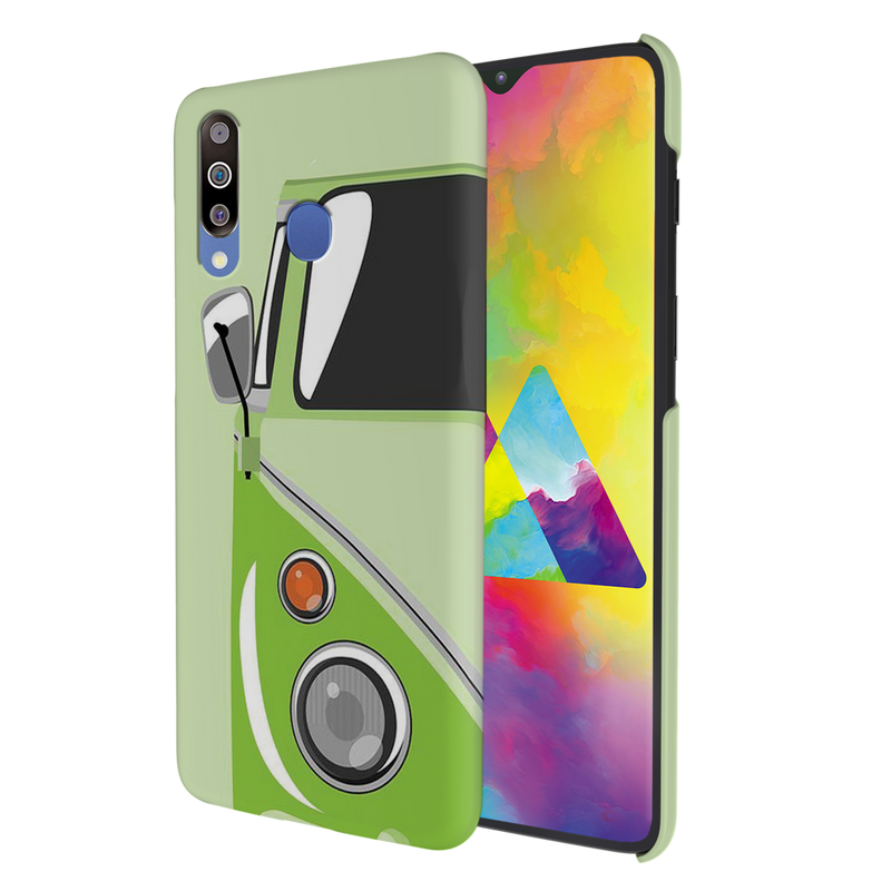 Green Volkswagon Printed Slim Cases and Cover for Galaxy M30