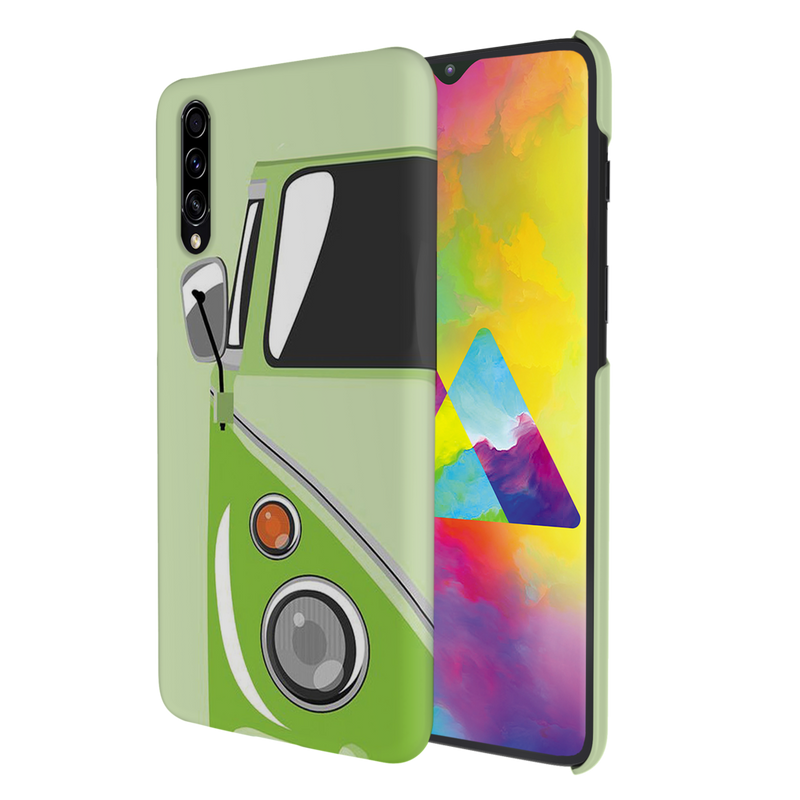 Green Volkswagon Printed Slim Cases and Cover for Galaxy A50