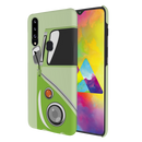 Green Volkswagon Printed Slim Cases and Cover for Galaxy A20S