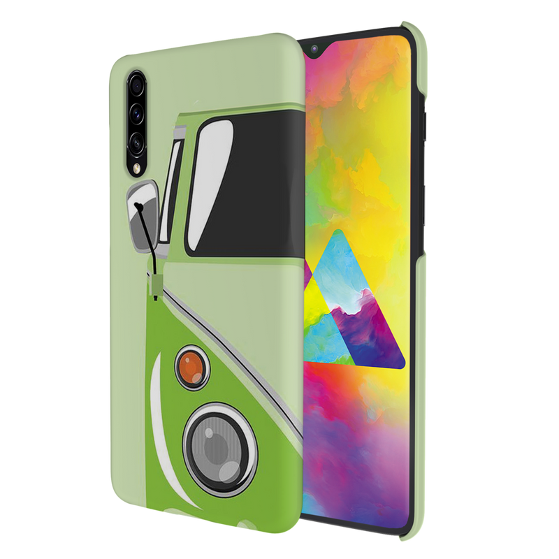 Green Volkswagon Printed Slim Cases and Cover for Galaxy A50S