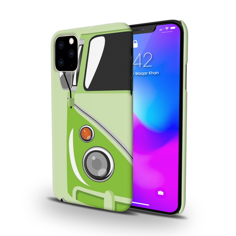 Green Volkswagon Printed Slim Cases and Cover for iPhone 11 Pro Max