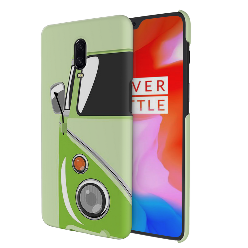 Green Volkswagon Printed Slim Cases and Cover for OnePlus 6T
