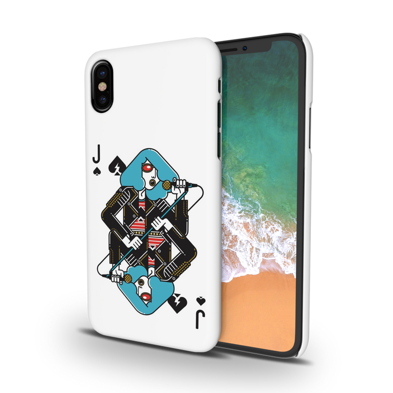 Joker Card Printed Slim Cases and Cover for iPhone X
