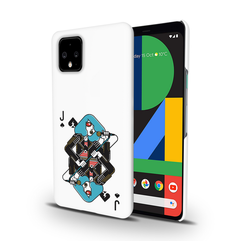 Joker Card Printed Slim Cases and Cover for Pixel 4XL