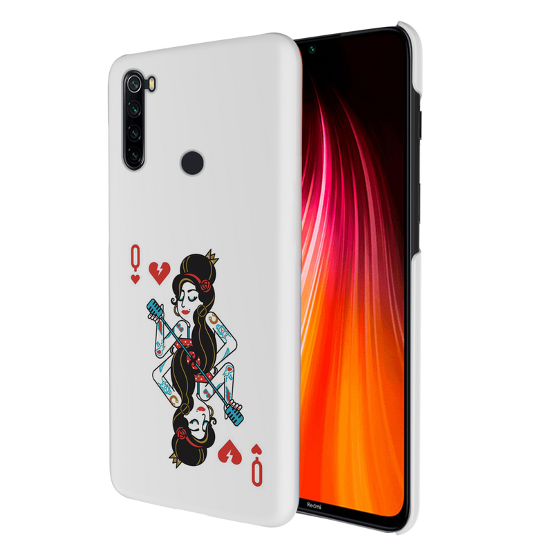 Queen Card Printed Slim Cases and Cover for Redmi Note 8