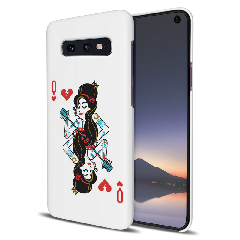 Queen Card Printed Slim Cases and Cover for Galaxy S10E