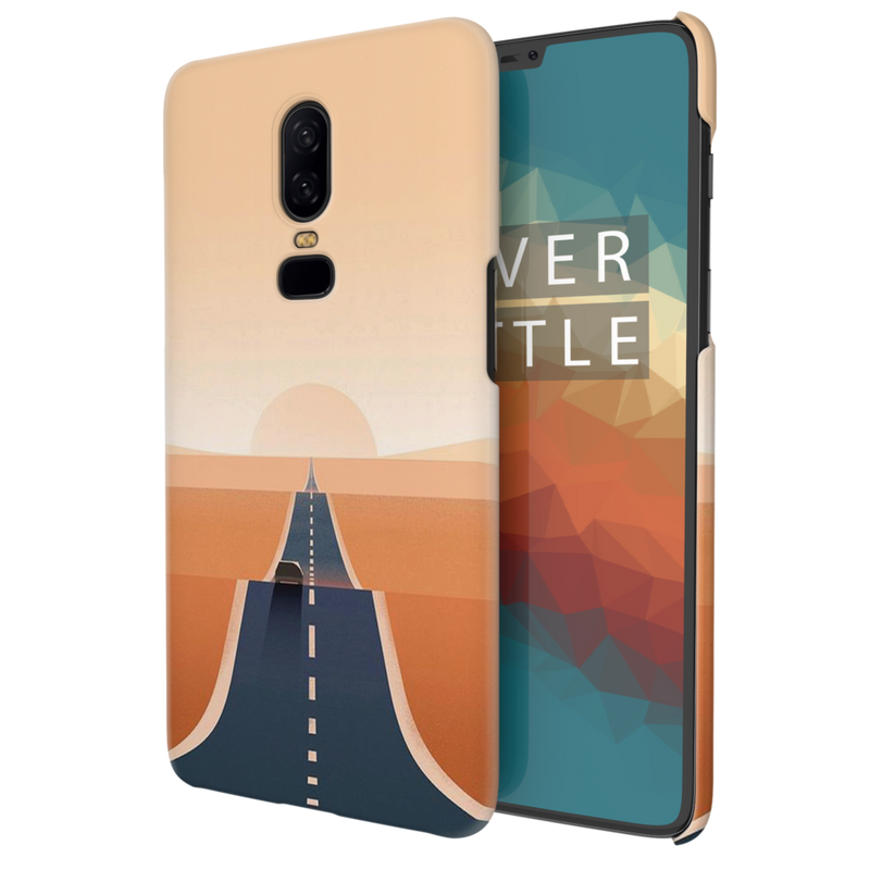Road trip Printed Slim Cases and Cover for OnePlus 6