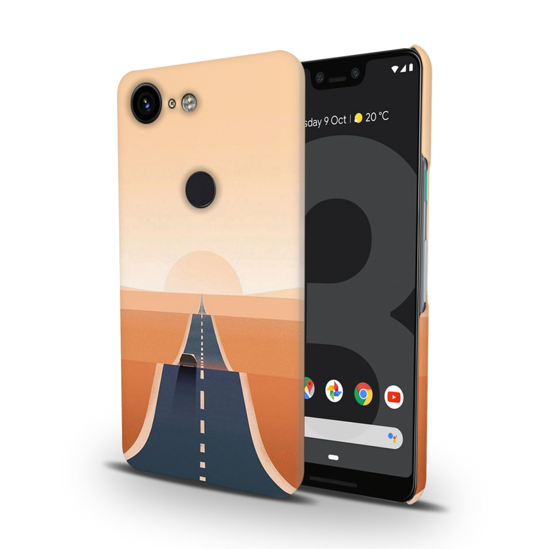 Road trip Printed Slim Cases and Cover for Pixel 3