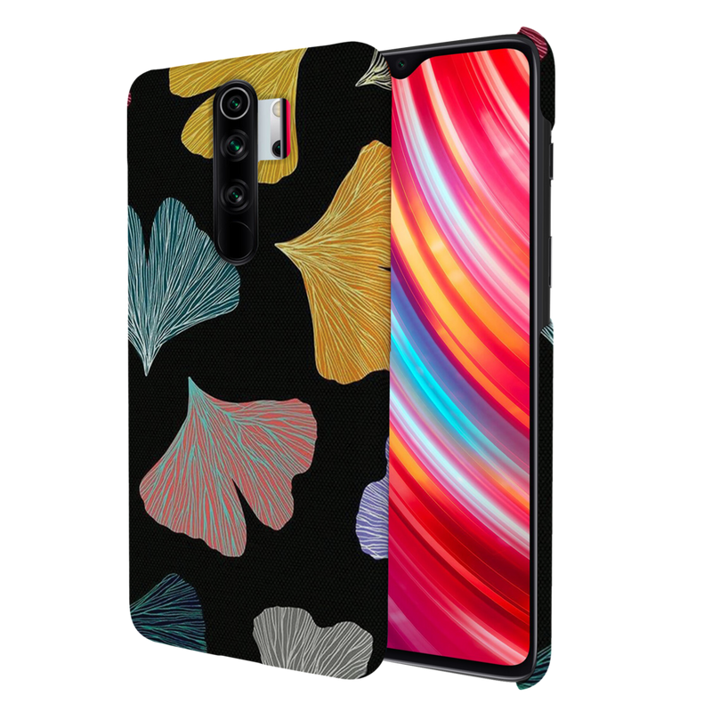 Colorful leafes Printed Slim Cases and Cover for Redmi Note 8 Pro