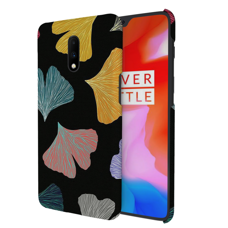 Colorful leafes Printed Slim Cases and Cover for OnePlus 7