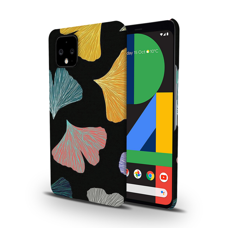 Colorful leafes Printed Slim Cases and Cover for Pixel 4XL