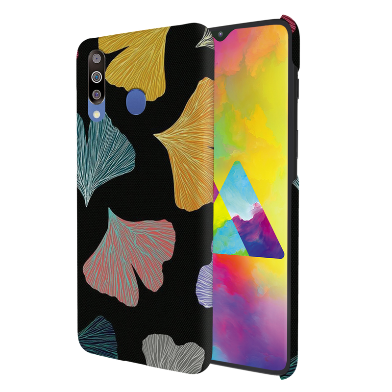 Colorful leafes Printed Slim Cases and Cover for Galaxy M30