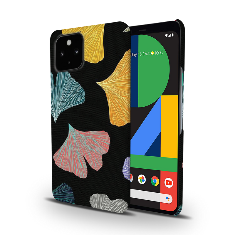 Colorful leafes Printed Slim Cases and Cover for Pixel 4A