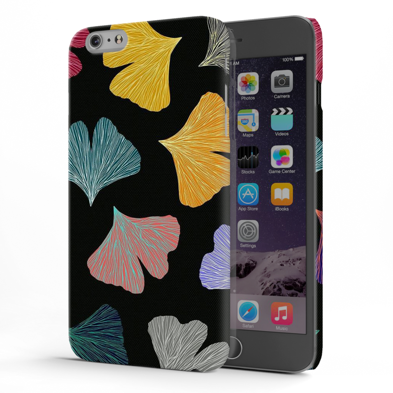 Colorful leafes Printed Slim Cases and Cover for iPhone 6 Plus