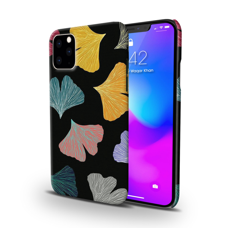 Colorful leafes Printed Slim Cases and Cover for iPhone 11 Pro