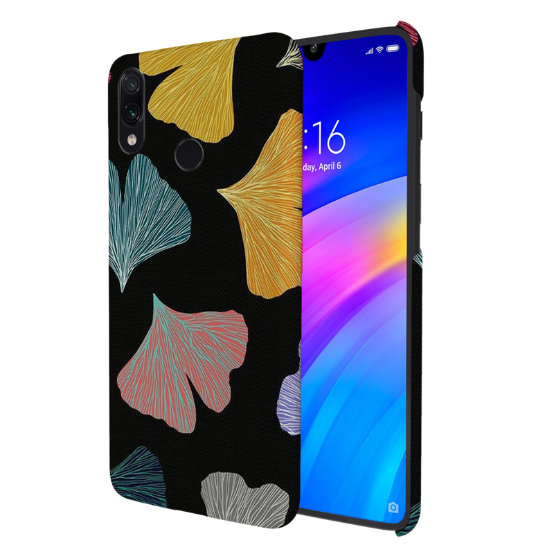 Colorful leafes Printed Slim Cases and Cover for Redmi Note 7 Pro
