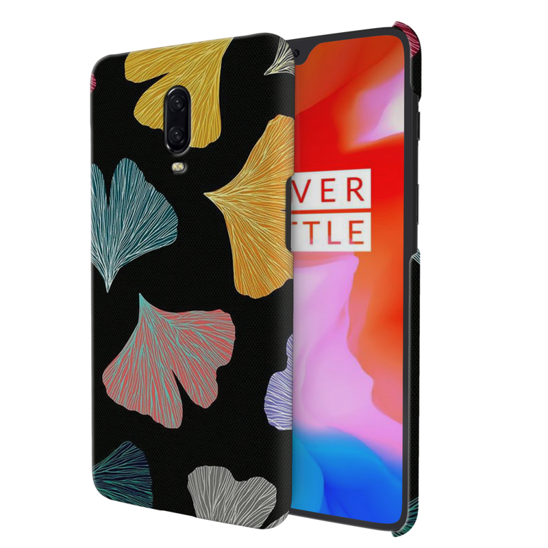 Colorful leafes Printed Slim Cases and Cover for OnePlus 6T