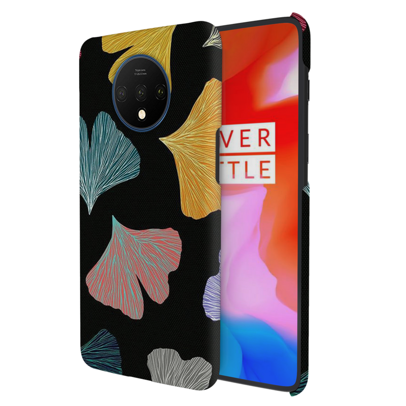 Colorful leafes Printed Slim Cases and Cover for OnePlus 7T