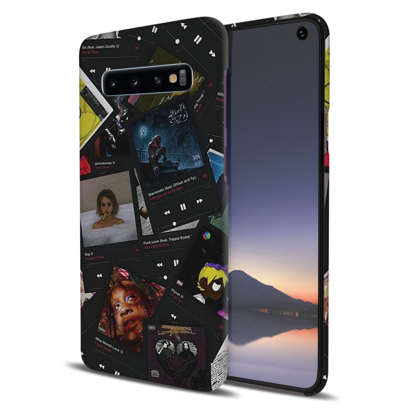 Cassette Printed Slim Cases and Cover for Galaxy S10 Plus