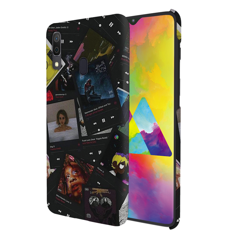 Cassette Printed Slim Cases and Cover for Galaxy A20