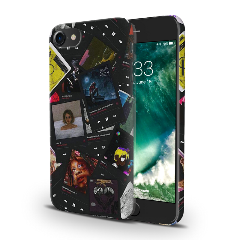 Cassette Printed Slim Cases and Cover for iPhone 7