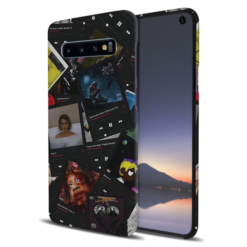 Cassette Printed Slim Cases and Cover for Galaxy S10