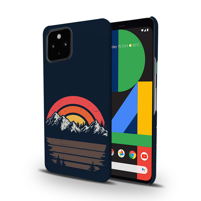 Mountains Printed Slim Cases and Cover for Pixel 4A