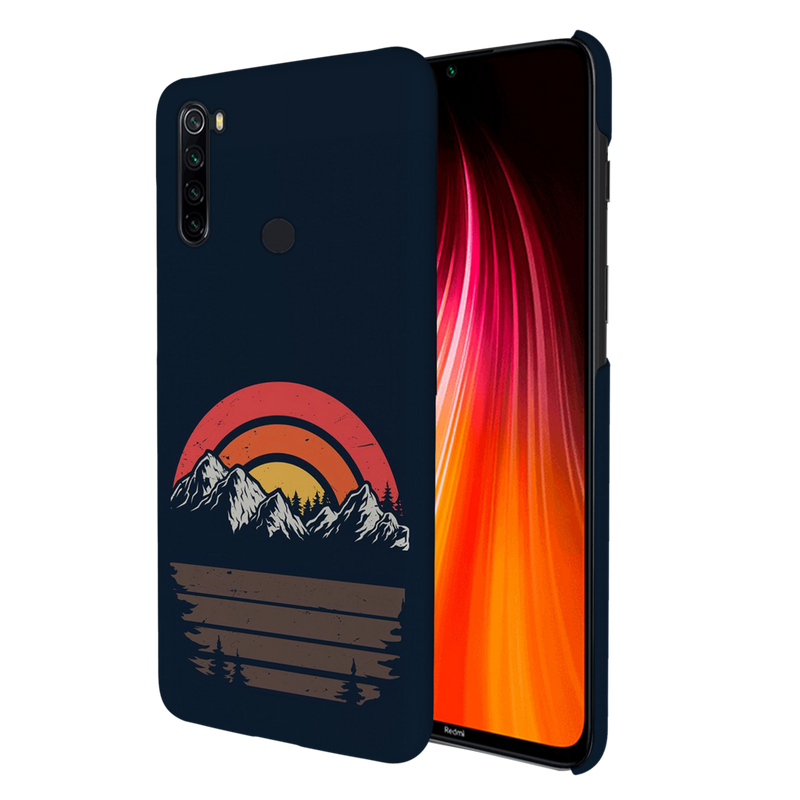 Mountains Printed Slim Cases and Cover for Redmi Note 8