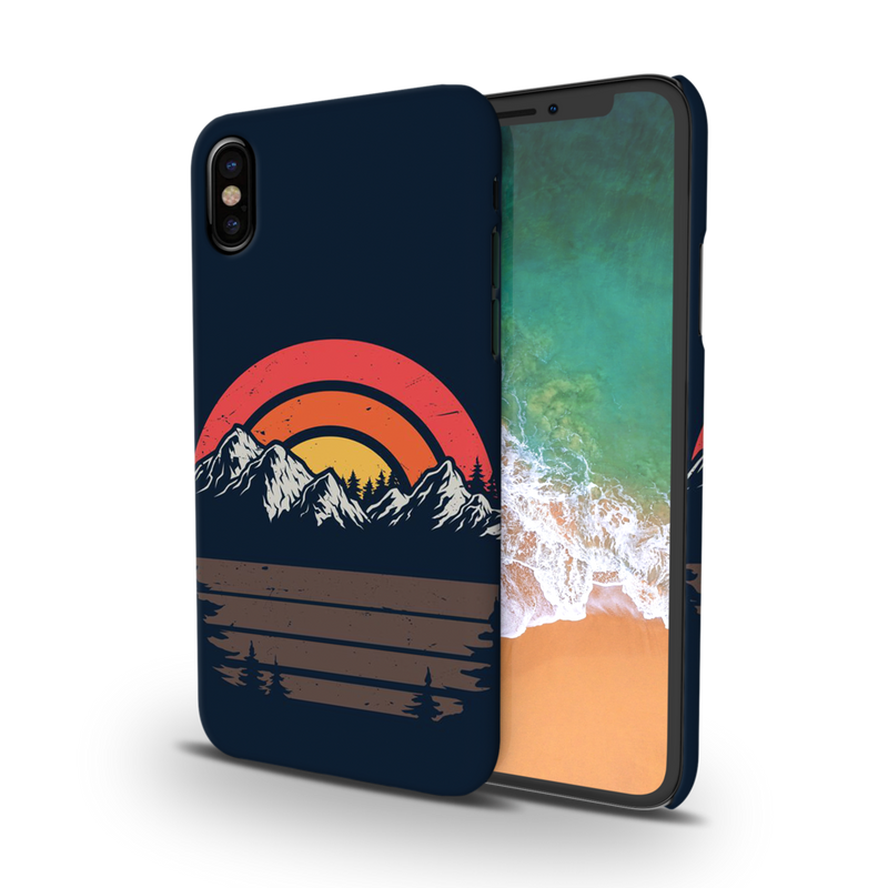 Mountains Printed Slim Cases and Cover for iPhone X