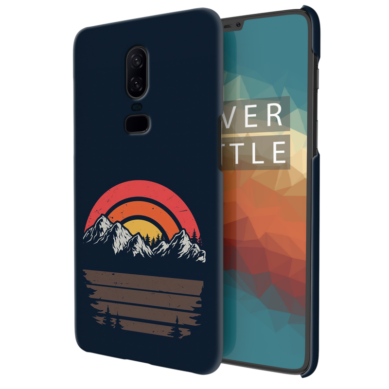 Mountains Printed Slim Cases and Cover for OnePlus 6