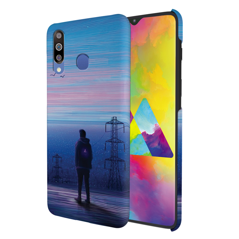 Alone at night Printed Slim Cases and Cover for Galaxy M30