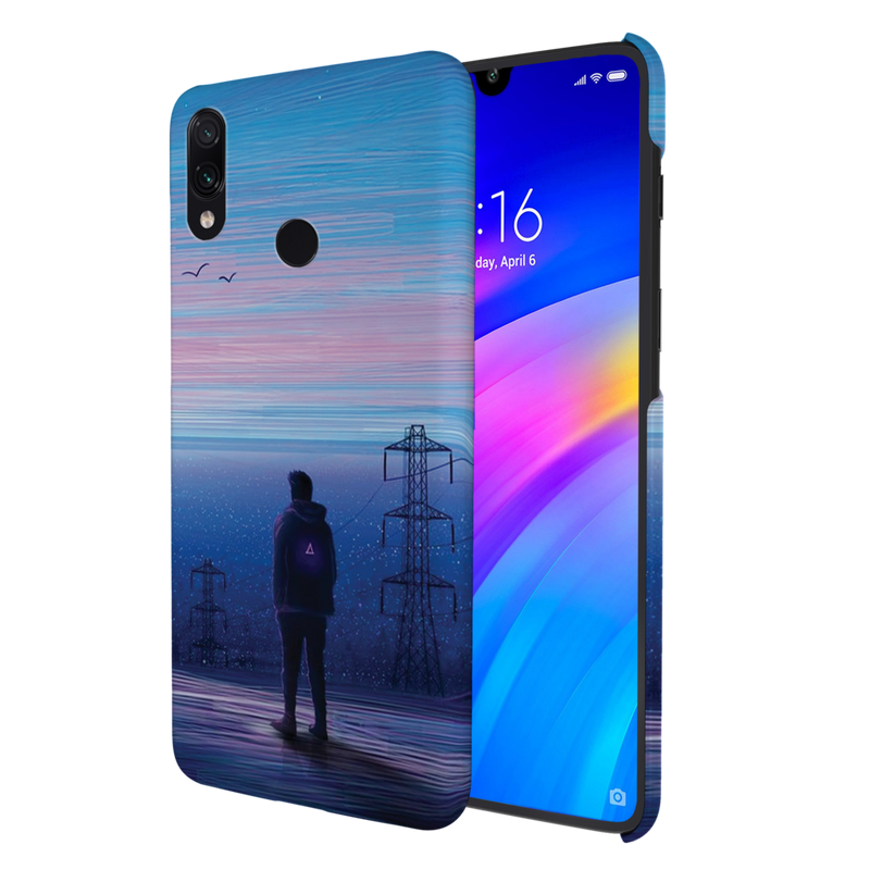 Alone at night Printed Slim Cases and Cover for Redmi Note 7 Pro